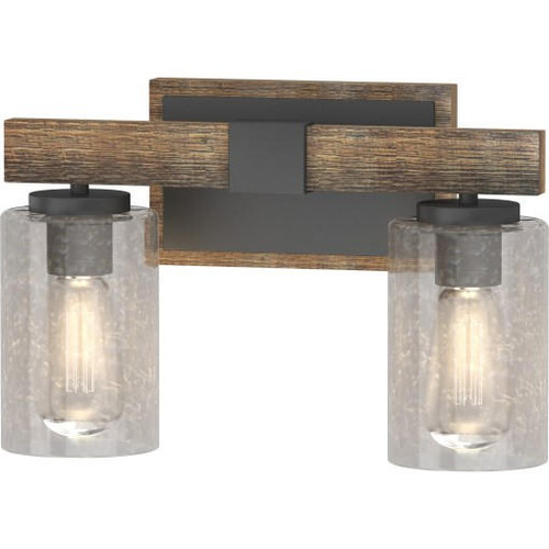 Volume Lighting V4372-84 Indoor Black Walnut Bath or Vanity Light Bar