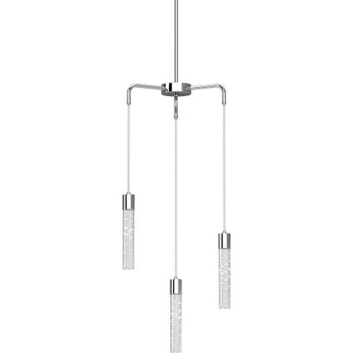 Volume Lighting V1513-3 Indoor Chrome Chandelier