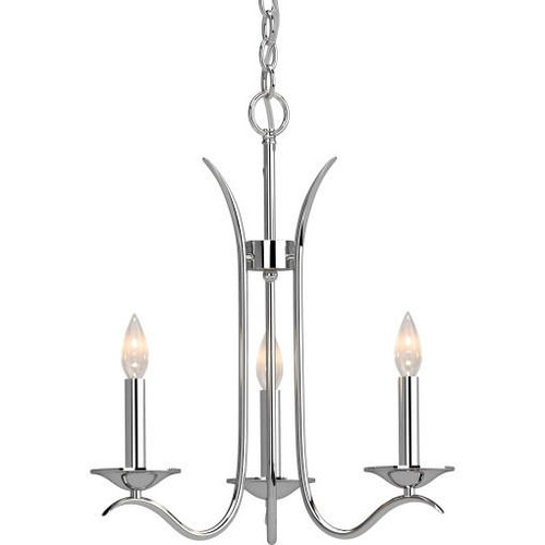 Volume Lighting V3003-93 Indoor Polished Nickel Hanging Chandelier