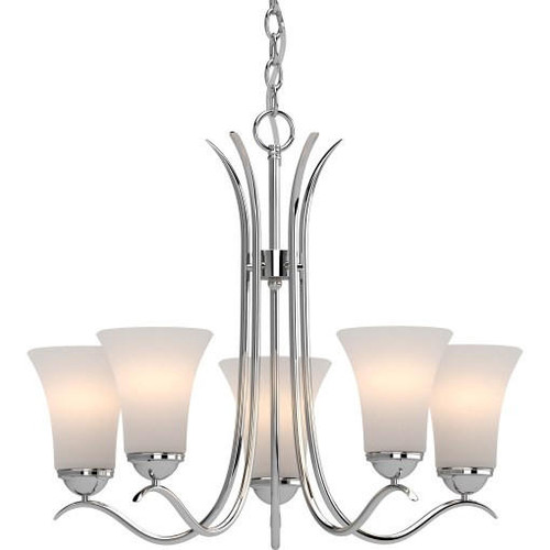 Volume Lighting V3015-93 Indoor Polished Nickel Hanging Chandelier