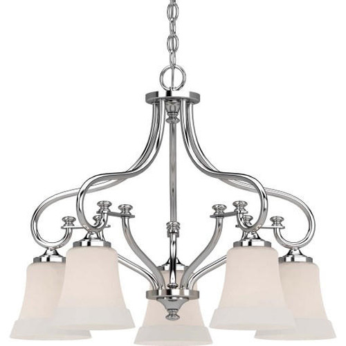 Volume Lighting V3165-3 Indoor Chrome Hanging Chandelier