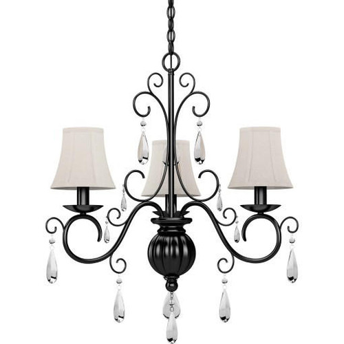 Volume Lighting V4013-65 Indoor Foundry Bronze Hanging Chandelier