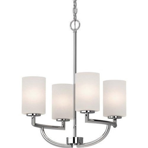 Volume Lighting V4734-3 Indoor Chrome Hanging Chandelier