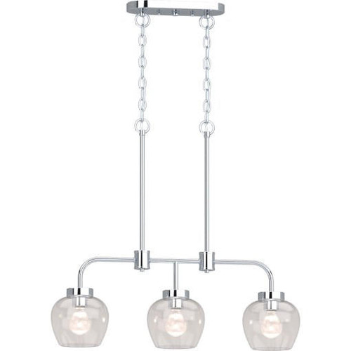Volume Lighting V5523-93 Indoor Polished Nickel Hanging Chandelier