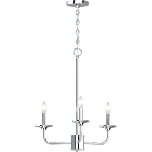 Volume Lighting V5533-93  Indoor Polished Nickel Hanging Chandelier