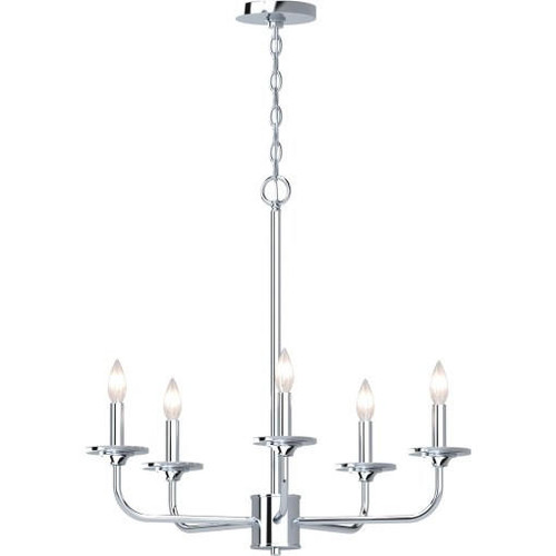 Volume Lighting V5535-93 Indoor Polished Nickel Hanging Chandelier