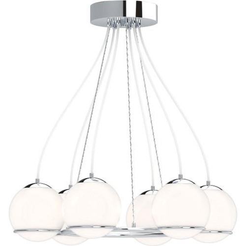 Volume Lighting V9986-3 Indoor Chrome Hanging Chandelier