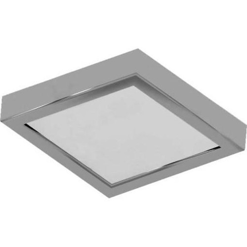 Volume Lighting V7082-33 Brushed Nickel Convertible Square Flush Mount