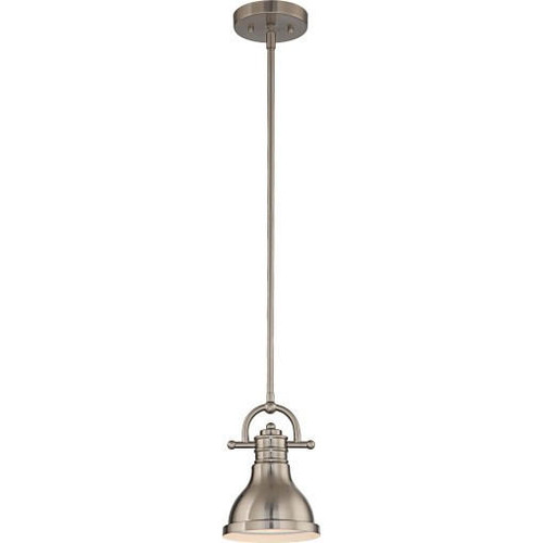 Volume Lighting V1185-33 Indoor Brushed Nickel Downrod Mini Pendant