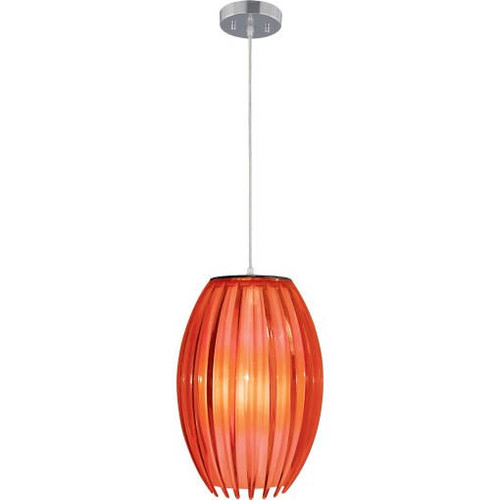 Volume Lighting V1675-33 Indoor Brushed Nickel Mini Pendant