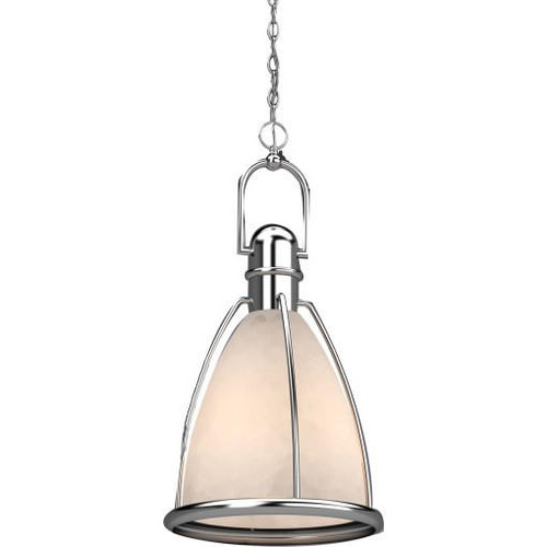 Volume Lighting V1833-33 Indoor Brushed Nickel Lantern Pendant