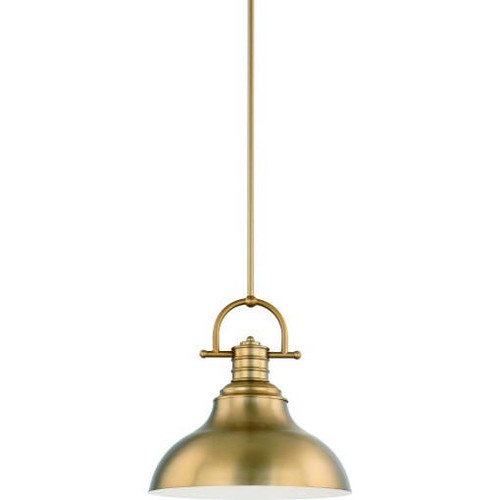  Volume Lighting V1838-56 Indoor Restoration Brass Downrod Pendant