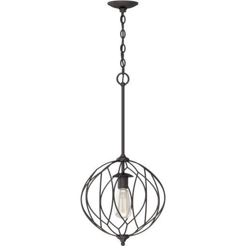 Volume Lighting V3261-79 Antique Bronze Sculptural Round Hanging Pendant