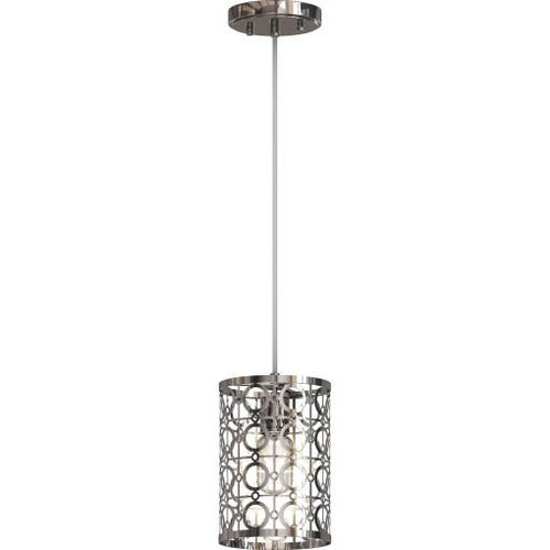 Volume Lighting V3341-3 Indoor Chrome Mini Cylinder Pendant