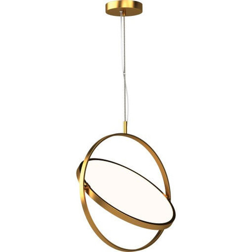  Volume Lighting V9995-90 Indoor Antique Gold Pendant with Rotating