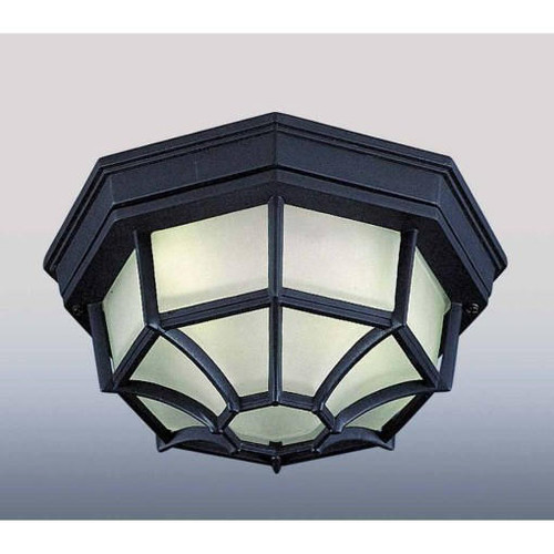 Volume Lighting V8857-5 Black Outdoor Ceiling Mount