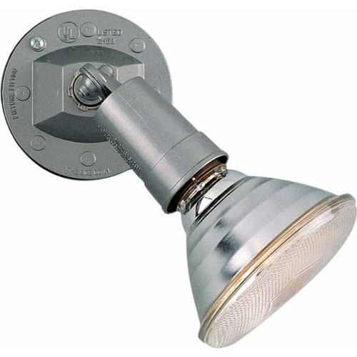 Volume V9771-20 – Adjustable Outdoor Wall Mount Spot Light – Silver Grey