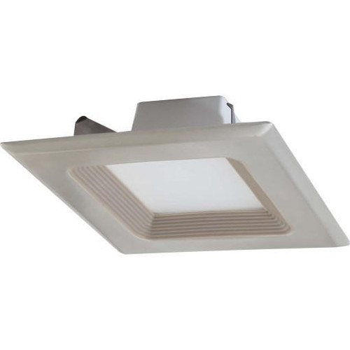 Volume Lighting V8533-33 - Brushed Nickel Square LED Recessed Retrofit Downlight