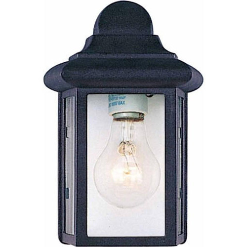 Volume Lighting V8878-5 Black Outdoor Wall Mount Sconce Lantern