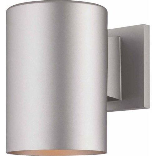 Volume Lighting V9625-20 Silver Gray Cylinder Wall Mount Sconce
