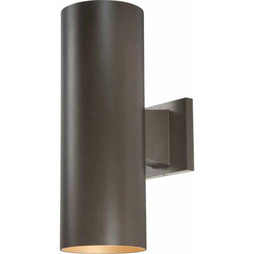 Volume Lighting V9635-79 Antique Bronze Cylinder Wall Mount Sconce
