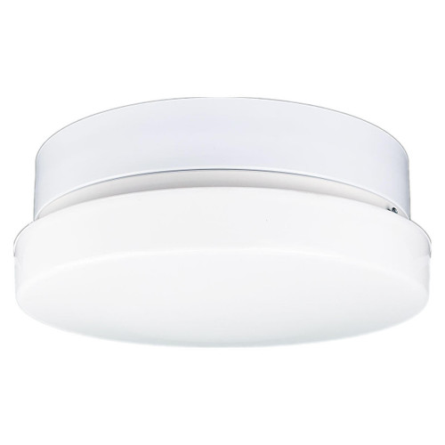 Incon Lighting White LED 14" Ceiling Drum Light with Emergency Battery Back Up 