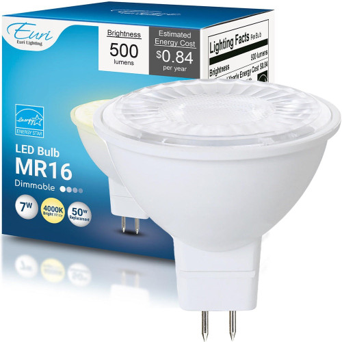 Euri EM16-7W4040ew - LED MR16 Bulb - 4000K