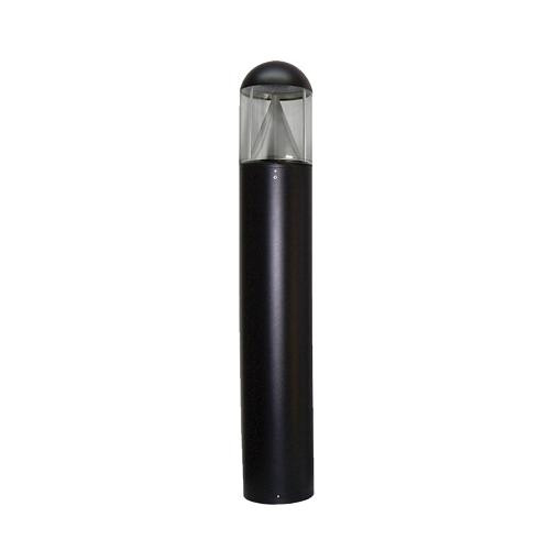 LBS Lighting Commercial Round Dome LED Bollard Light with Cone Reflector 