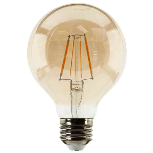 NaturaLED 5942 G25 Globe LED Filament Light Bulb 2200K