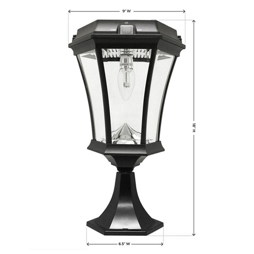 Gama Sonic 94B033 Victorian Bulb Solar with GS Solar Light Bulb