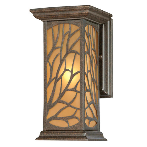 Westinghouse 6315000 - 1-Light Victorian Bronze Outdoor Wall Lantern - 10-13/16 in High
