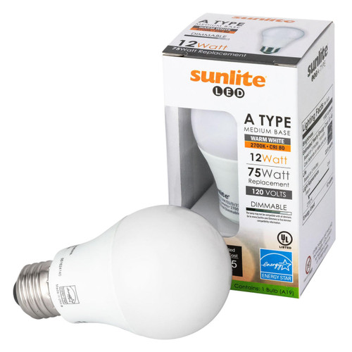  Sunlite 88351-SU A19/LED/11W/E/D/40K 