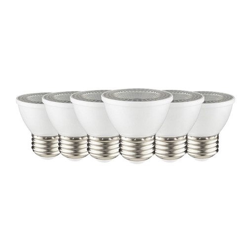 Sunlite 40984-SU - 7W LED PAR16 Short Neck - 5000K - Dimmable - 6 Pack