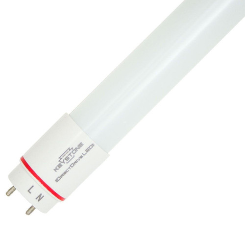 Keystone KT-LED15T8-48GC-850-D /G3 - 48" T8 Direct Drive LED Tube - 5000K
