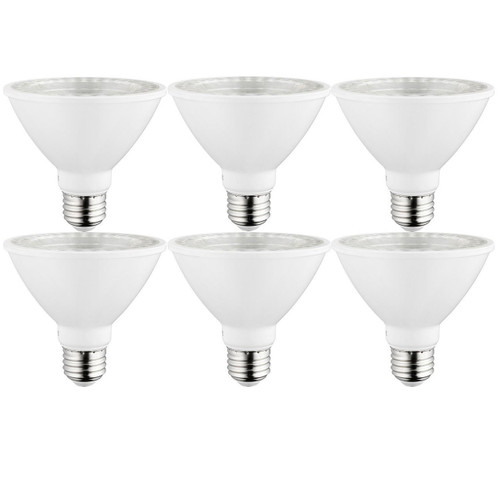  Sunlite 40981-SU PAR30/LED/10W/SHORT/FL35/D/E/40K/6PK 