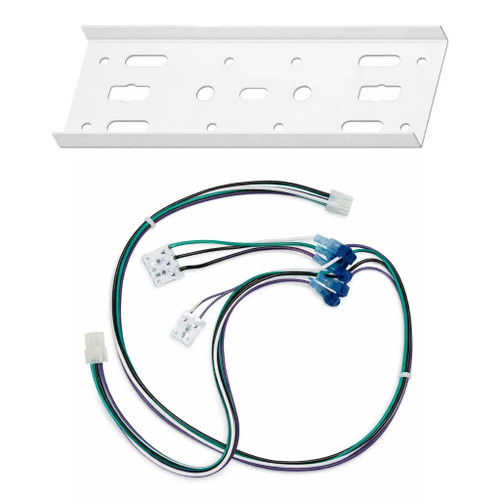 4ft LED Strip Fixture Connection Kit – Wire Harness and Mounting Bracket 