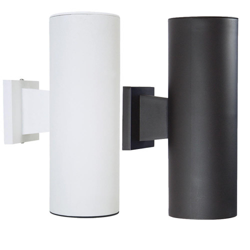 Incon Lighting Shine Up/Down Outdoor Cylinder Wall Light 