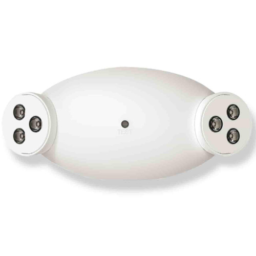 Halco 95009 EV-EME-R-RC 2 Light Indoor Emergency Wall Light
