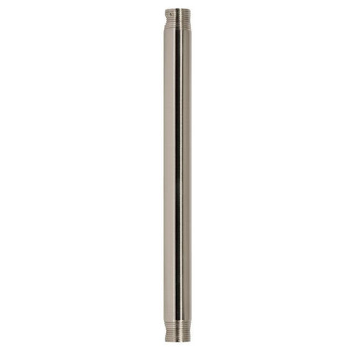 Westinghouse 7749200 - 24 in Brushed Nickel Ceiling Fan Extension Downrod - 1/2 in ID