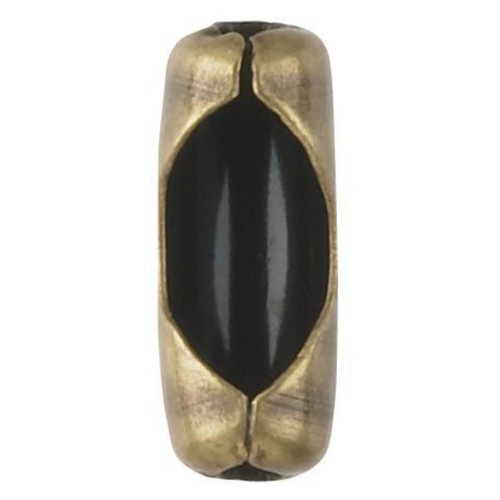 Westinghouse 7706600 - Antique Brass Beaded Pull Chain Connectors - 6 Pack