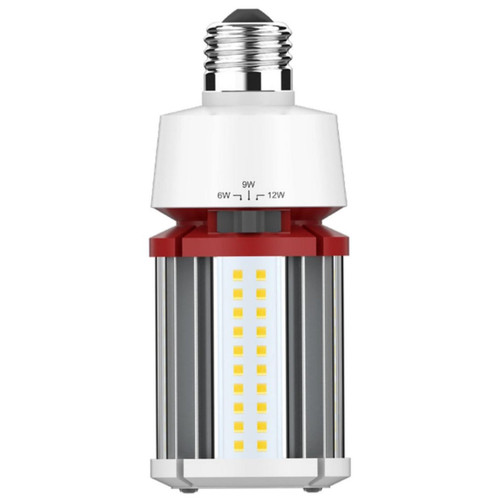 Keystone KT-LED12PSHID-E26-850-D /G4 - Selectable 6W/9W/12W LED Corn Bulb - 5000K