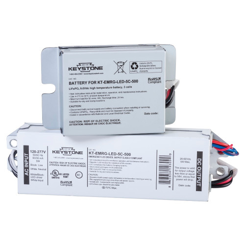 Keystone KT-EMRG-LED-5C-500 - 5W LED Emergency Backup Driver 