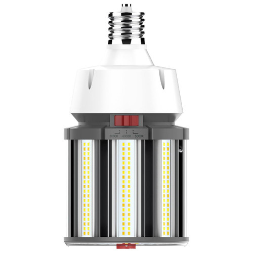 Satco S23143 - 80W/LED/CCT/100-277V/EX39 - Selectable 54W/63W/80W LED Corn Bulb - CCT Selectable
