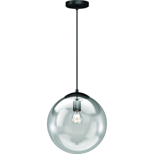 Volume Lighting V4453-5 Indoor Black Globe Mini Pendant