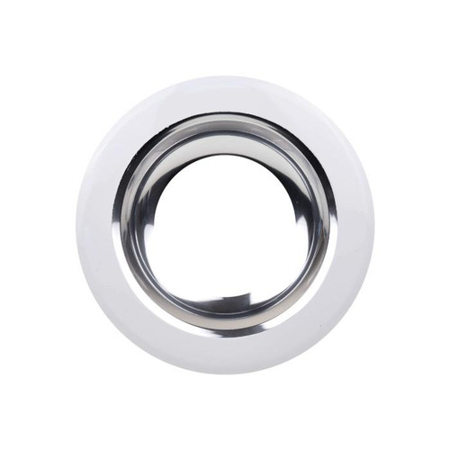  NaturaLED P10172 Chrome White 4" Recessed Trim for Downlight Fixture 