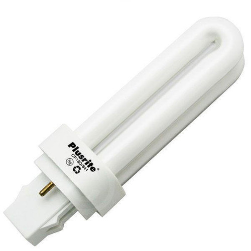  Plusrite CF13D/841 13W CFL Double Tube GX23-2 Light Bulb | 4100K Clearance 