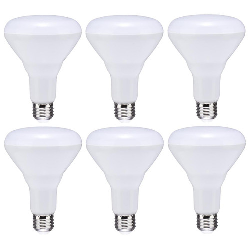 Satco S11470 – 8.5W BR30 LED Bulb – 2700K – 6 Pack 