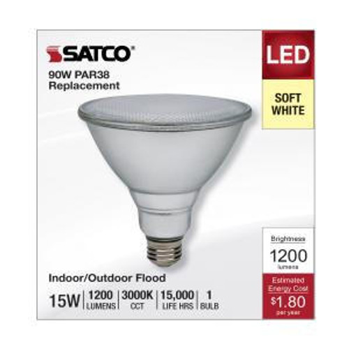  Satco S11486 15PAR38/LED/40'/930/120V-277V 