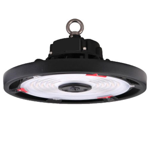 LBS Lighting Commercial Grade 100W Round LED High Bay Fixture 4000K 