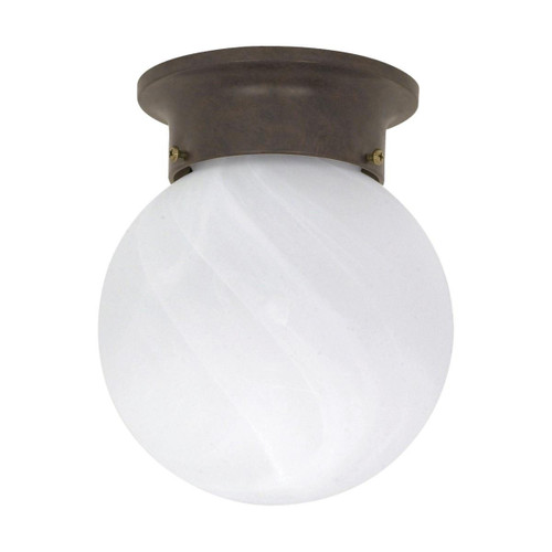  Satco 60-259 1 LT - 6" Ball Flush Fixture 